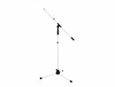 OMNITRONIC Microphone Tripod MS-1W with Boom Arm white