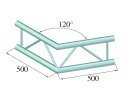 ALUTRUSS BILOCK E-GL22 C22-V 2-way Corner 120°