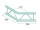 ALUTRUSS BILOCK E-GL22 C23-V 2-way Corner 135°