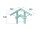 ALUTRUSS BILOCK E-GL22 T35-H 3-way Corner 90°