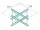 ALUTRUSS BILOCK E-GL22 C41-V 4-way Cross