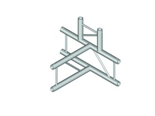 ALUTRUSS BILOCK E-GL22 T42-V 4-Way Corner 90°