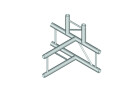 ALUTRUSS BILOCK E-GL22 T42-V 4-way Corner 90°