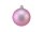 EUROPALMS Deco Ball 7cm, pink, matt 6x