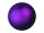 EUROPALMS Deco Ball 3,5cm, violet, metallic 48x