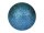 EUROPALMS Deco Ball 3,5cm, blue, glitter 48x