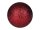 EUROPALMS Deco Ball 3,5cm, red, glitter 48x