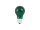 OMNILUX A19 230V/25W E-27 green