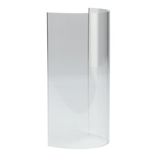 U-Säule Plexiglas Abmessung: Breite 9cm, Höhe 20cm Farbe: klar #