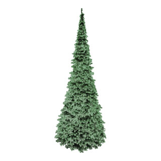 Giant tree Deluxe  "SLIM-Exclusive" 13312 tips - Material: 5 elements vinyl foil - Color: green - Size: Ø 275cm X 670cm