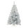 Tinsel tree "Deluxe" 186 tips - Material: plastic stand metal foil - Color: silver - Size: Ø 76cm X 120cm