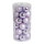 30 Christmas balls lilac 12x shiny 12x matt - Material: 6x glittered - Color:  - Size: Ø 8cm