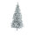 Tinsel tree »Deluxe« with 684 tips - Material: with metal stand - Color: silver - Size: 210cm