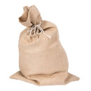 Jute sack  - Material:  - Color: natural - Size: 50x80cm