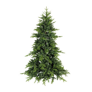Noble fir 768 PE-tips 3074 PVC-tips - Material: with metal stand - Color: green - Size: 210cm X Ø 100cm