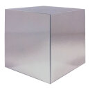 Cube with mirror finish - Material: foldable out of foam...