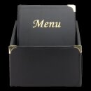 Speisekartenbox "Basic", Speisekarten A4 (x10) plus Box, inkl. 1 doppelte Einlage für Menüs (für 4 Seiten A4)