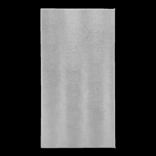 LED Speisekarte,silber, beleuchtete wiederaufladbare Karte in Lederoptik für 2 Seiten A4 Papier oder Folie (A4/A5)