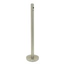 Aschenbecher Pfosten - Edelstahl 100cm (Fuß nicht...