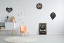 Silhouette Kreidetafel "BALLOON" inkl. 1 Kreidestift und Wand Klettverschlusskleberstreifen