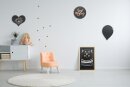 Silhouette Kreidetafel "BALLOON" inkl. 1 Kreidestift und Wand Klettverschlusskleberstreifen