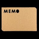 Silhouette Kork/Pin-Elemente "MEMO" selbstklebend inkl. 1 Set Pins