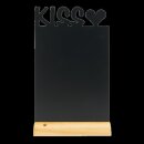 Silhouette Tischkreidetafel "KISS", inkl....