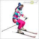 Mannequin Dame DIE MOSERIN Skifahrerin