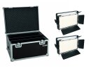 EUROLITE Set 2x LED PLL-360 3200K Panel + Case