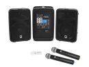 OMNITRONIC Set COMBO-160BT Active PA System + UWM-2HH USB...
