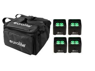 EUROLITE Set 4x LED TL-4 Trusslight + Soft-Bag