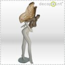 Engel Mannequin mit magnetisch abnehmbarem goldenen...