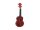 DIMAVERY UK-100 Sopran-Ukulele, flamed red