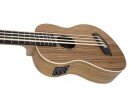 DIMAVERY UK-700 Bass Ukulele, Zebra