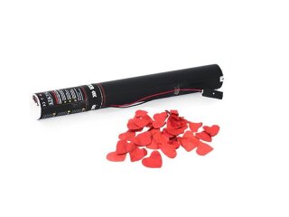 TCM FX Electric Confetti Cannon 50cm, red Hearts
