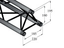 ALUTRUSS DECOLOCK DQ3-S4000 3-Way Cross Beam bk