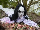 EUROPALMS Halloween Figure Crawling Girl, 150cm