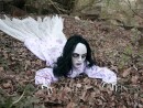 EUROPALMS Halloween Figure Crawling Girl, 150cm