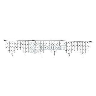 LED IC 228 W   Kabelfarbe: weiß   Eiszapfen --> Led Pro 230V