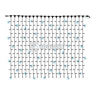 LED DP 1 W-WF   Kabelfarbe: weiß   Lichtvorhang --> Led Pro 230V