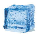 Cut-out »Ice cube« with foldable backside...