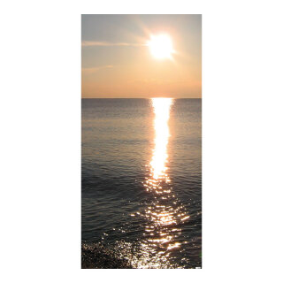 Banner "Sunset" fabric - Material:  - Color: natural - Size: 180x90cm