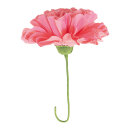 Flower blossom umbrella out of foam, with 40cm stem...