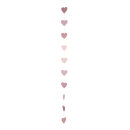 Paper hearts garland with 10 hearts in 10cm     Size:...