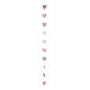 Paper hearts garland with 10 hearts in 10cm     Size:...