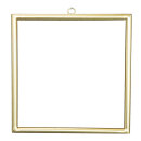 Metal frame squared with hanger - Material: to decorate -...