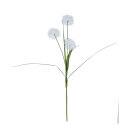 Dandelion with 3 flower heads, artificial     Size: H:...