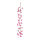 Butterfly garland with hanger, made of paper     Size: L: 150cm    Color: pink