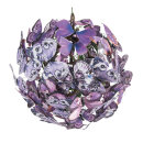 Butterfly ball with hanger, made of paper Ø: 28cm Color:...