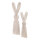 Rabbit contours standing, set of 2, made of wood     Size: 60x22cm, 40x16cm    Color: natural